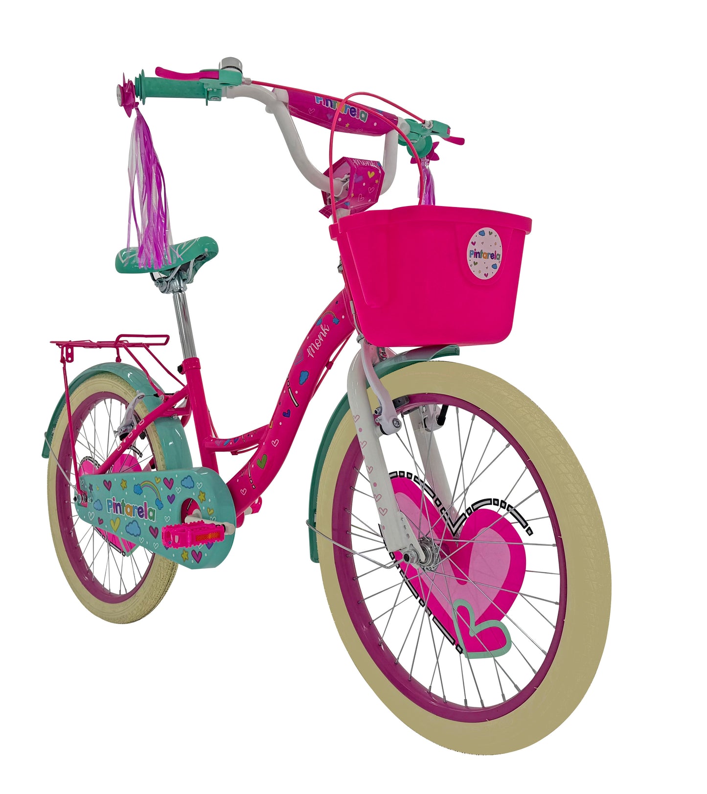 Bicicleta Pintarela R20 color rosa