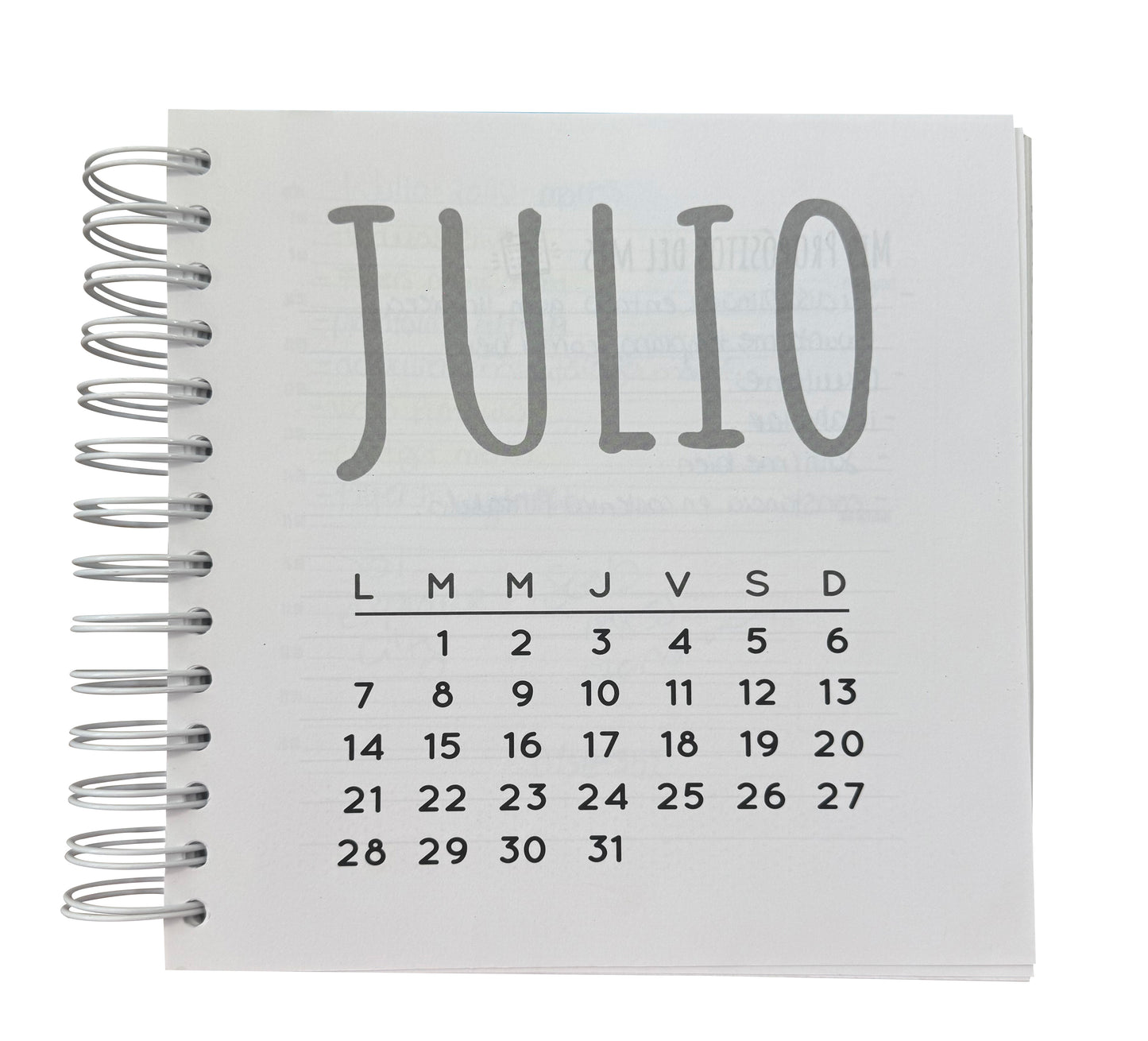 AGENDA PERSONALIZADA 2026