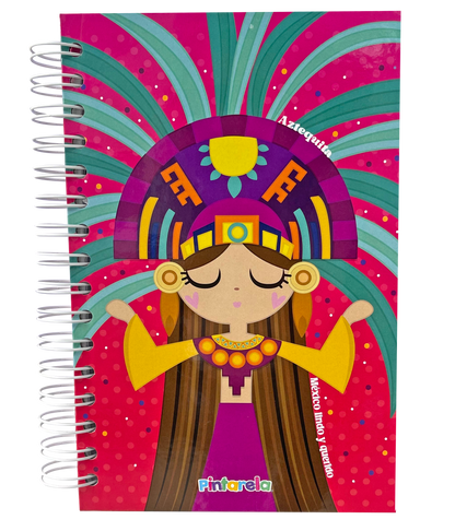 Cuaderno pasta dura Aztequita