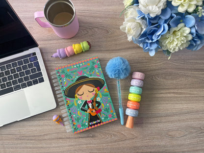 Cuaderno pasta dura Maria Mariachi