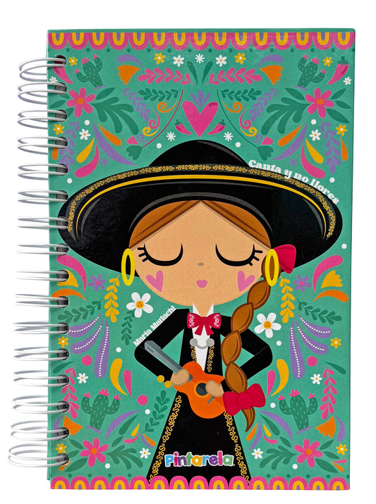 Cuaderno pasta dura Maria Mariachi