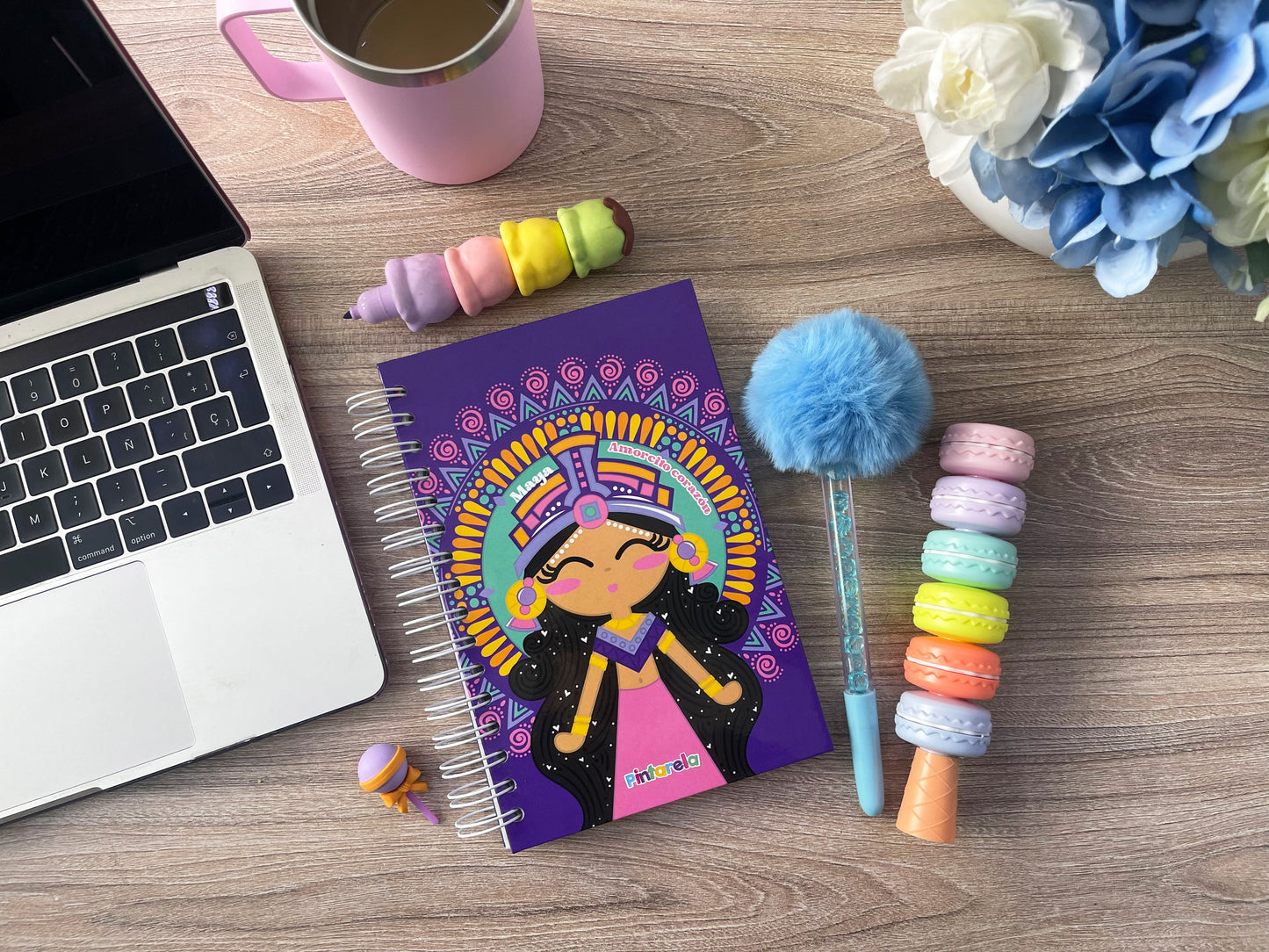 Cuaderno pasta dura Maya