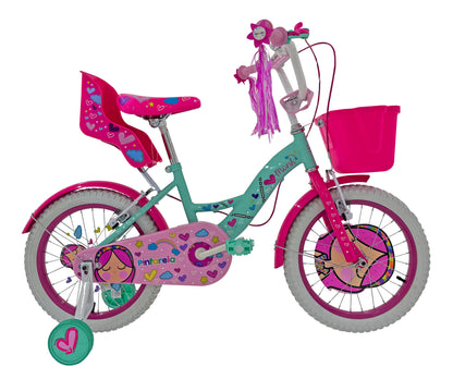 Bicicleta Pintarela R16 en color aqua