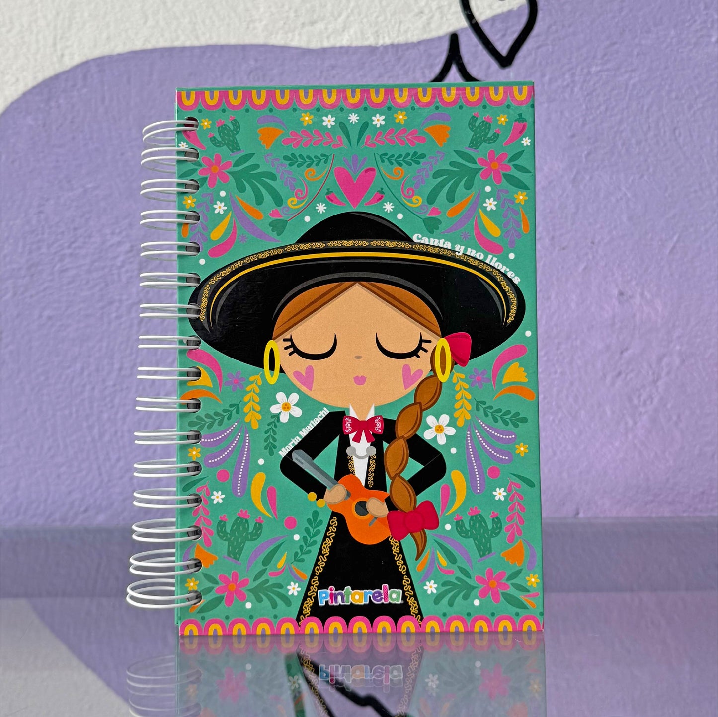 Cuaderno pasta dura Maria Mariachi