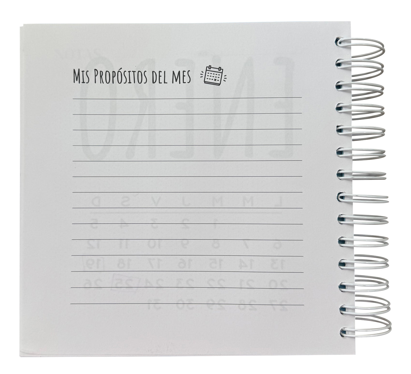 AGENDA PERSONALIZADA 2026